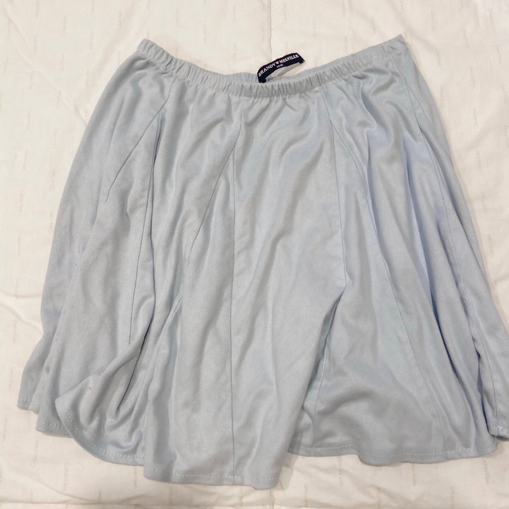 blue brandy melville skirt